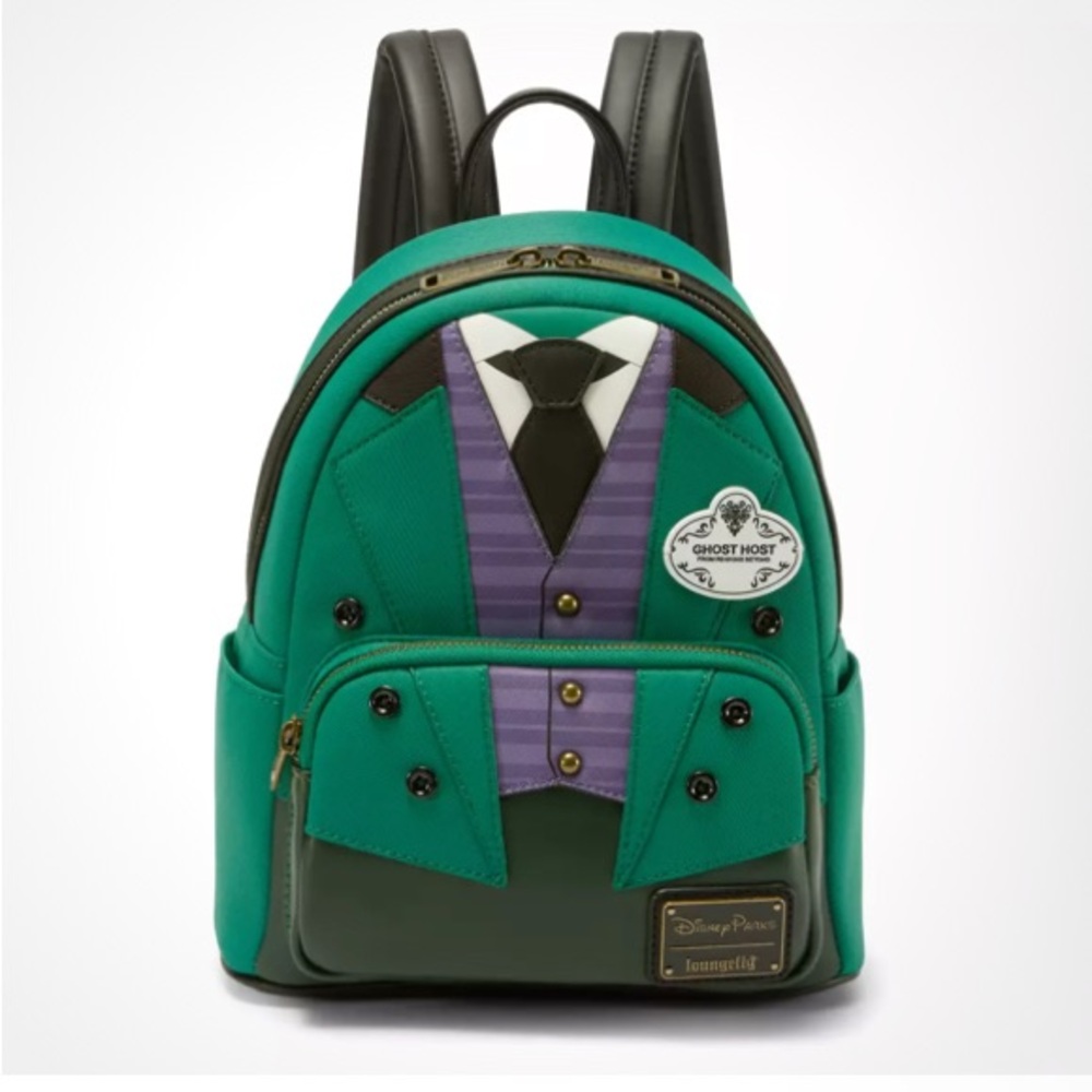 Haunted Mansion Ghost Host Loungefly Mini Backpack